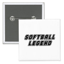 Legenda do softball boton