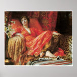 Leila, senhor 1892 Frank Dicksee Posteres