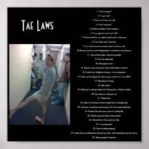 Leis de Tae Poster