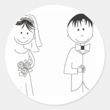 Lembrancinhas para casamento adesivos