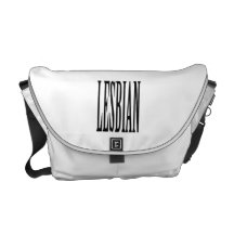 LÉSBICA GRANDE BOLSA MENSAGEIRO