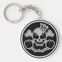 leva chave skull head chaveiros