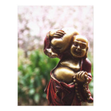 Levando a foto de Buddha da carga