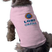 LGBT para OBAMA Roupas Pet