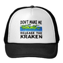 Liberação de Kraken o kraken Bonés