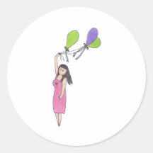Liberação do balão adesivos