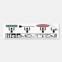 LifeinMotion_Bumpersticker Adesivos