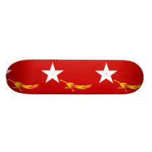 Liga nacional para a democracia, bandeira de Myanm Skates