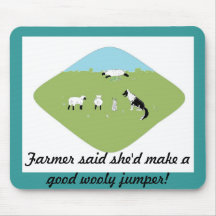 Ligação em ponte Woolly Mousepad