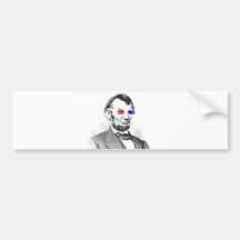 Lincoln em 3D! Adesivo