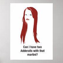 Lindsay Martini e Adderall Pôsteres