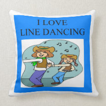 linha dança travesseiro de decoração