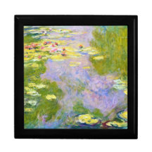Lírios de água, Claude Monet 1919 Porta Trecos