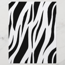 Listra da zebra modelo de panfletos