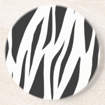 Listra da zebra porta copos para bebidas