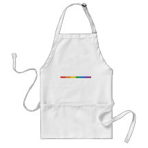 Listra do orgulho gay avental