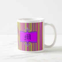 Listrado inicial caneca