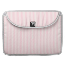 Listras do rosa Pastel Bolsas Para MacBook Pro