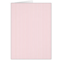 Listras dos doces do rosa Pastel Cartão