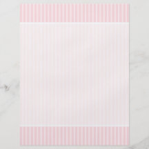 Listras dos doces do rosa Pastel Panfleto Personalizado