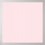 Listras dos doces do rosa Pastel Posters
