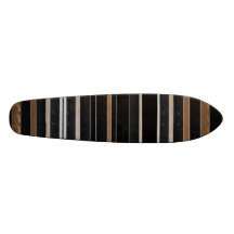 Listras PRETAS da beleza Skate Boards