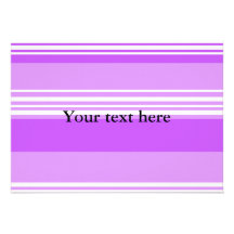 Listras violetas e brancas modernas convite personalizado