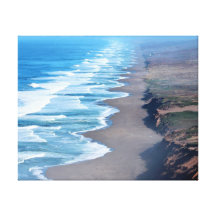 Litoral do nacional de Reyes do ponto Impressão De Canvas Esticadas