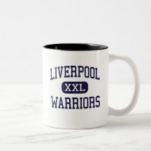 Liverpool - guerreiros - alto - Liverpool New York Caneca