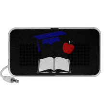 Livro Apple e boné para a graduação Caixinha De Som Para Laptop
