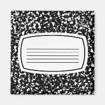 livro da composição imã de refrigerador