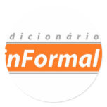 Logo Dicionário inFormal autocolantes