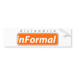 Logo Dicionário inFormal autocolantes para automóveis