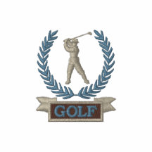 Logotipo da bandeira do golfe polo