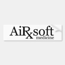 Logotipo da medicina de Airsoft Adesivo