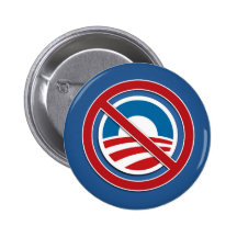 Logotipo de Nobama - anti Obama Pins