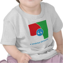Logotipo do consenso t-shirts