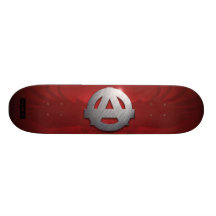 Logotipo do cromo de NRK Skate Personalizado
