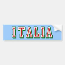Logotipo muito simples contudo legal de Italia de  Adesivo