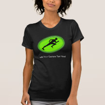 Logotipo verde da malhação do fulgor camiseta