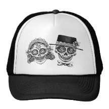 Los Novios - Diâmetro de los Muertos Chapéu Bones