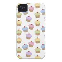Lotes dos cupcakes capa iPhone 4 Case-Mate