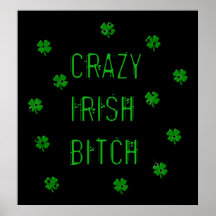 ***** Louco do irlandês B Poster