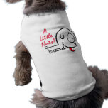 Loucos pequenos! T-shirt do cão Roupas Para Caes