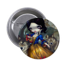 "Loup-Garou: Botão de Blanche Neige" Botons