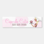 louro ondulado de Cutie | do cupcake 311-Candie Adesivo
