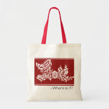 Love~ onde está? - Sacola Customisable Bolsa