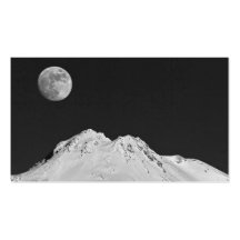 LUA SOBRE SHASTA #2 CARTÃO DE VISITA