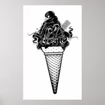 Luca Ionescu "sorvete " Poster