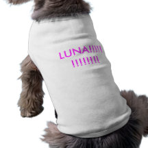 LUNA!!!!!!!!!!!!! CAMISA PARA CAES